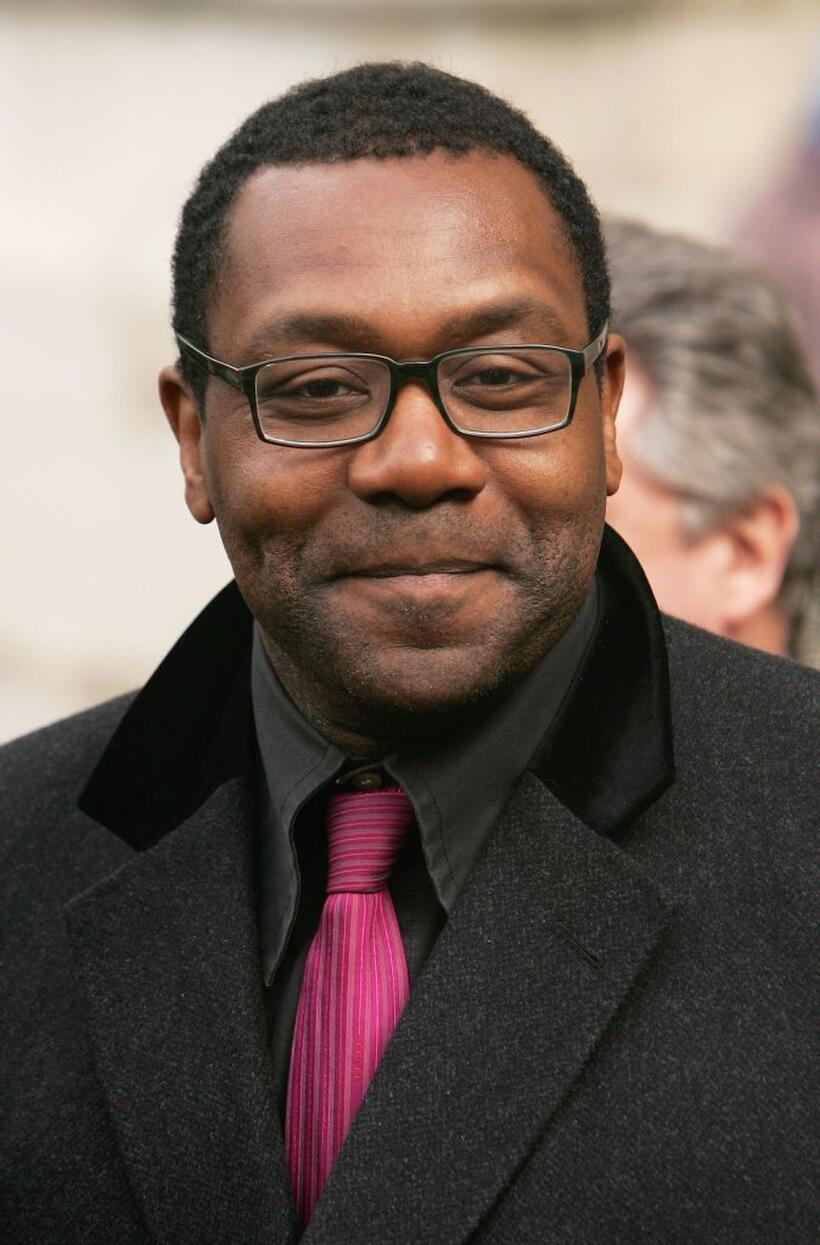 Lenny Henry at the Memorial Service For Comedian Ronnie Barker.