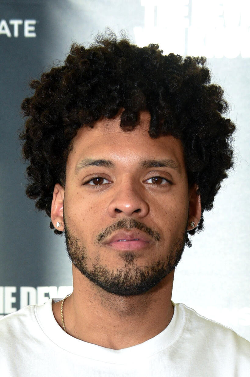 Deric Augustine at the special Los Angeles screening for "The Devil You Know".