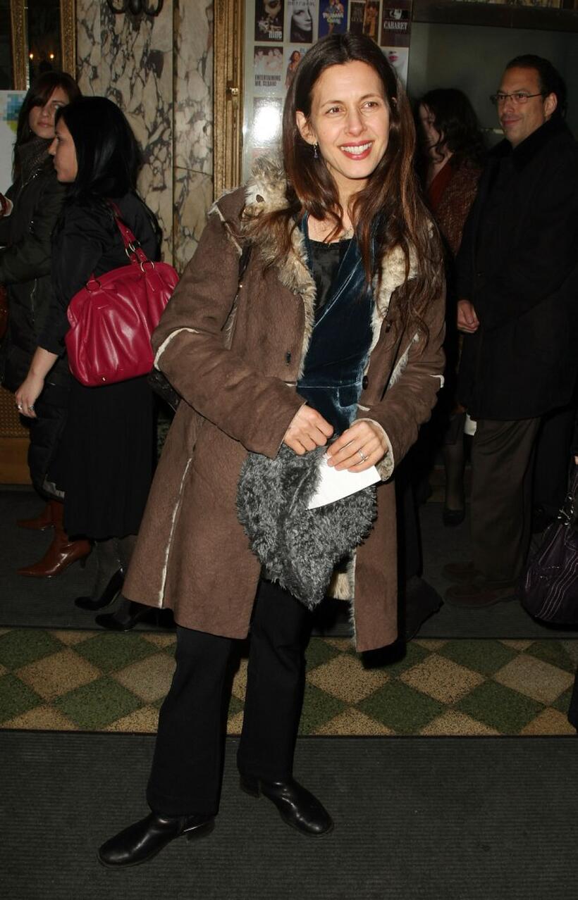 Jessica Hecht at the opening night of "Sunday In The Park With George."