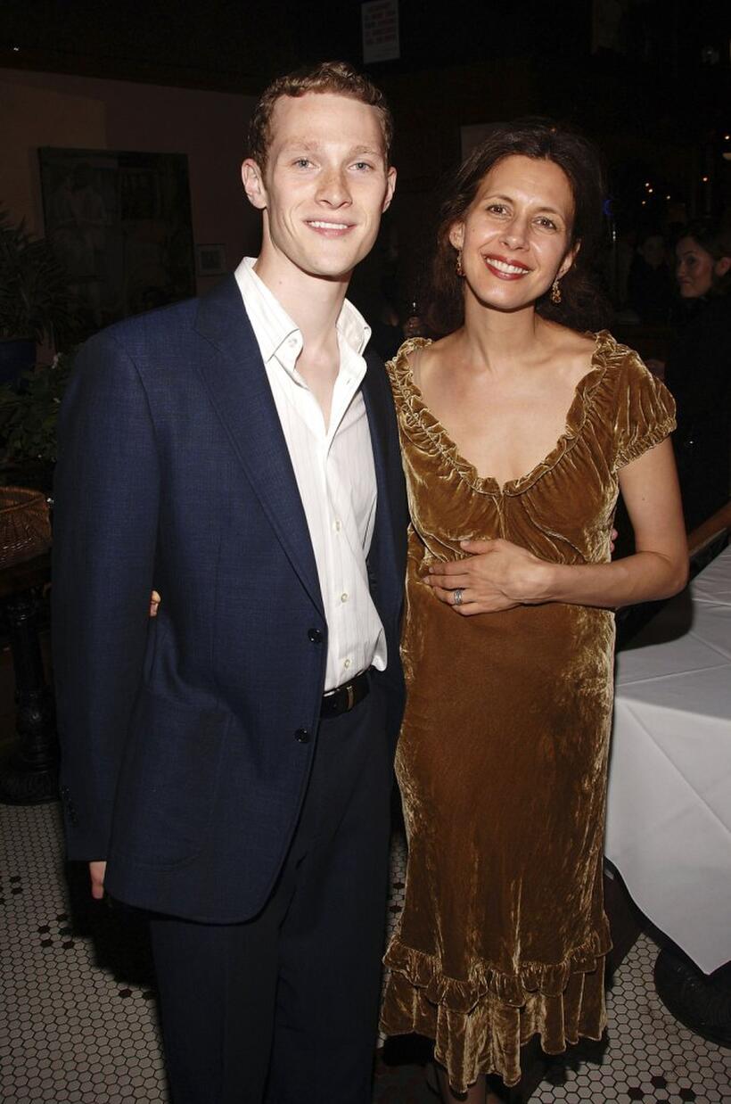 Dan Bittner and Jessica Hecht at the Lincoln Center Theater opening night celebration of "The House In Town."