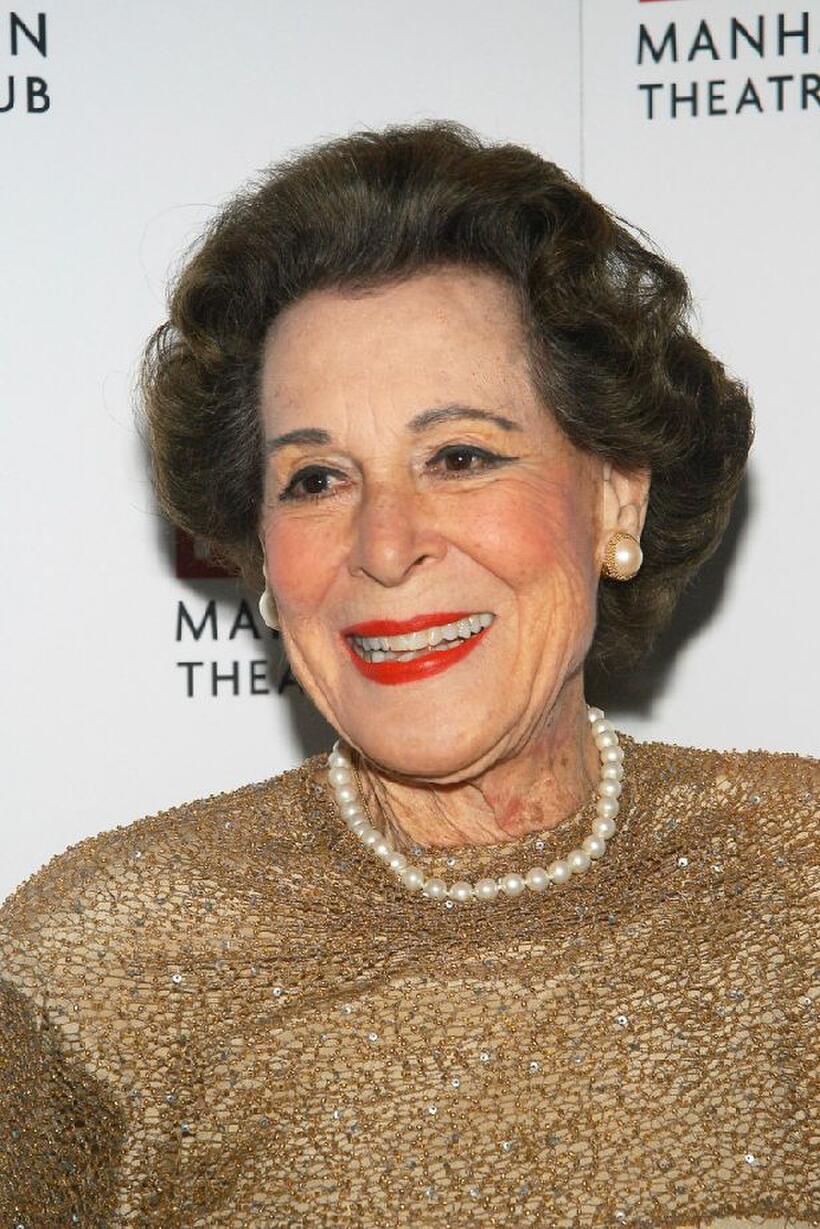 Kitty Carlisle Hart at the Manhattan Theater Club Spring Gala.