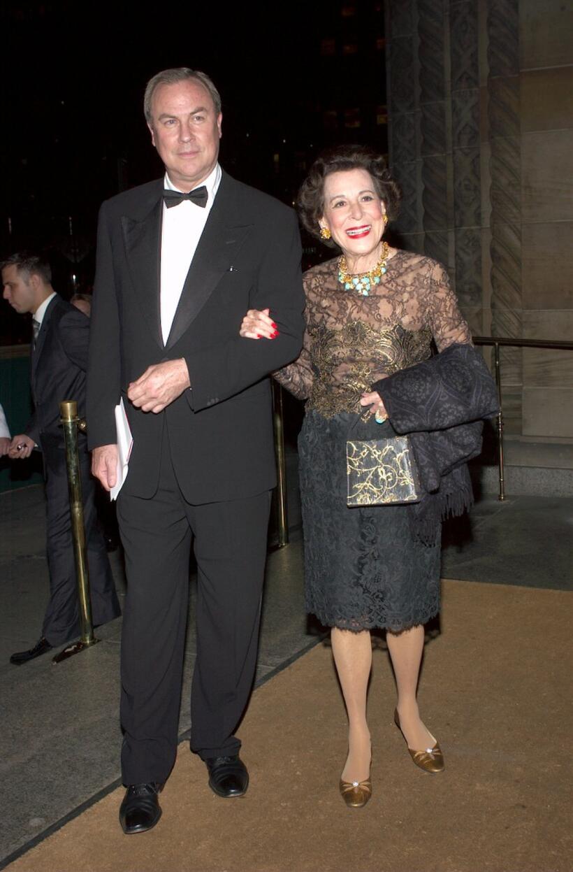Robert Wilson and Kitty Carlisle Hart at the 7th Annual National Arts Awards.