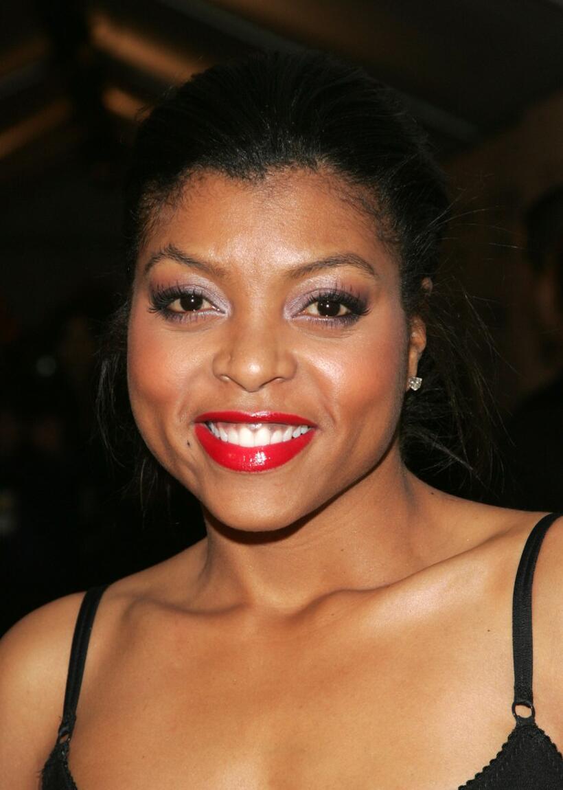 Taraji P. Henson at the premiere of "Reign Over Me."