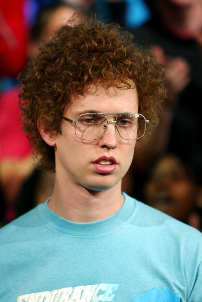 Jon Heder at MTV TRL .