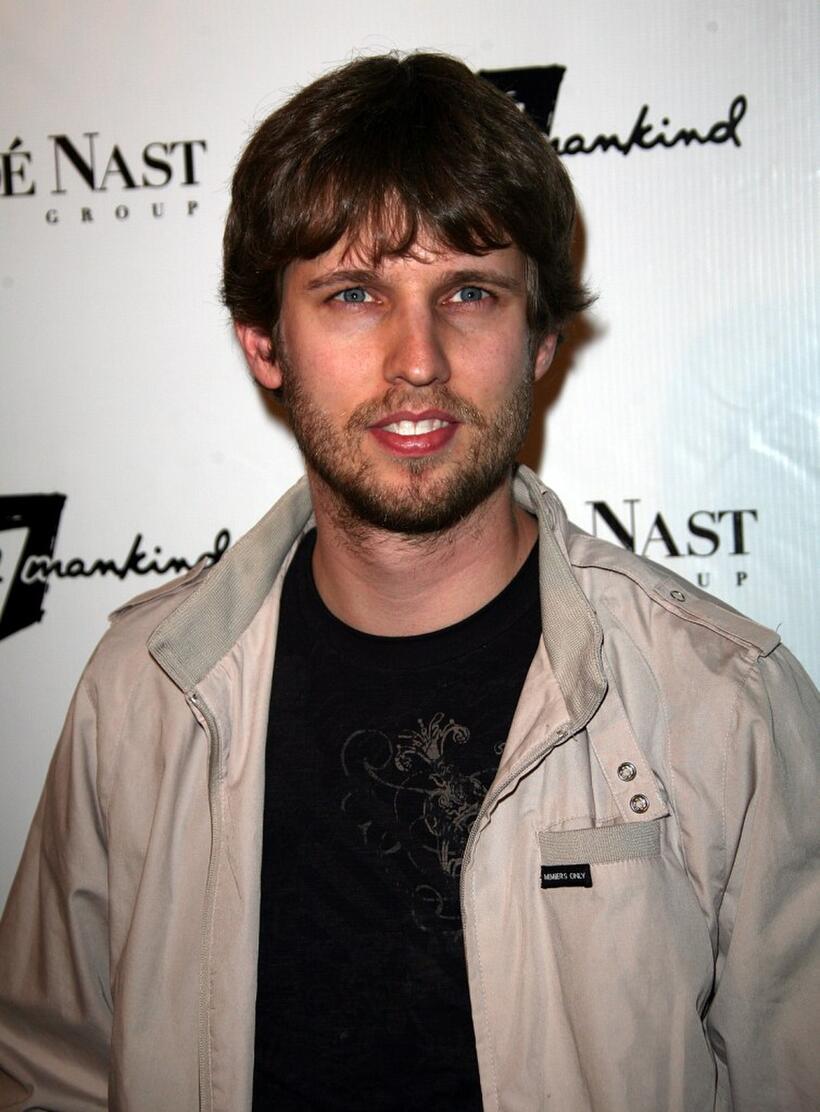 Jon Heder at the 7 For All Mankind first retail store opening.