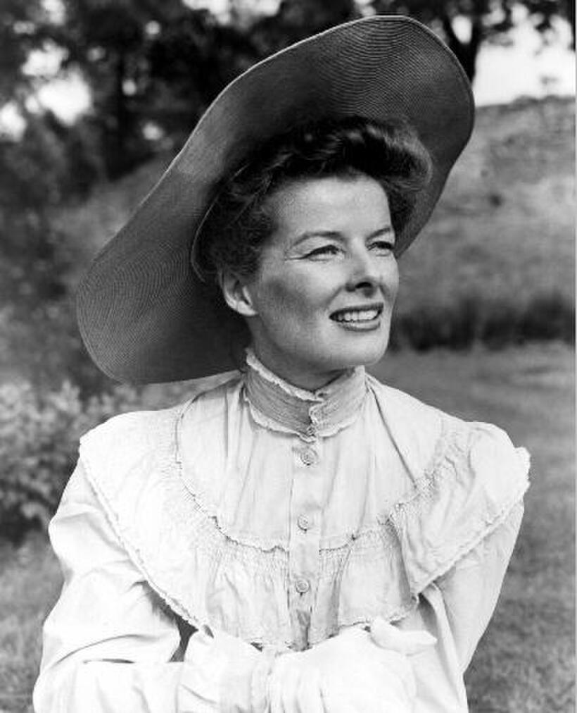 Katharine Hepburn in "The African Queen"