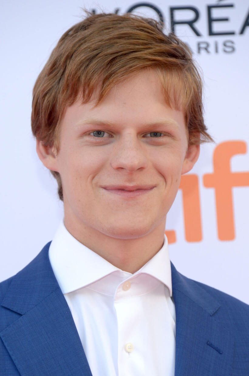 Lucas Hedges at the "Manchester By The Sea" premiere during the 2016 Toronto International Film Festival.
