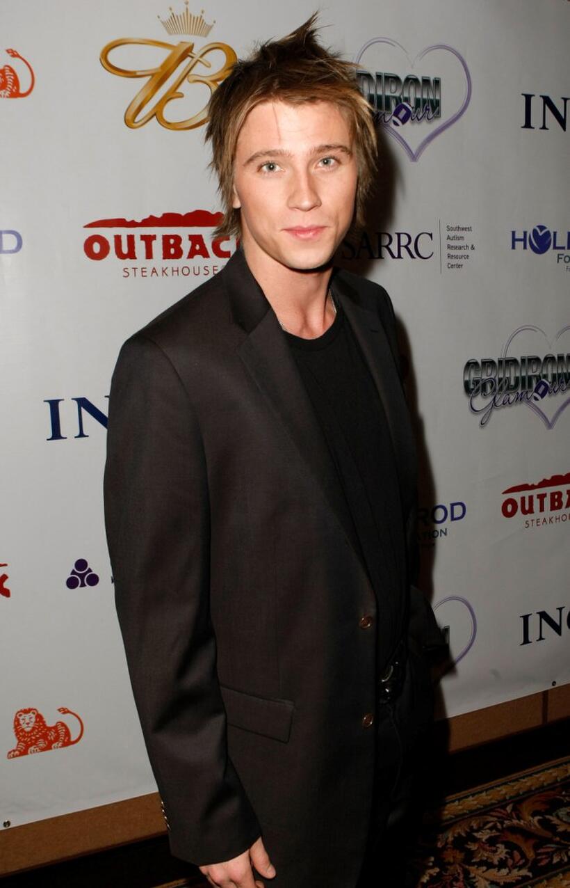 Garrett Hedlund at the 10th Annual Gridiron Glamour show benefiting the HollyRod Foundation and SARRC.