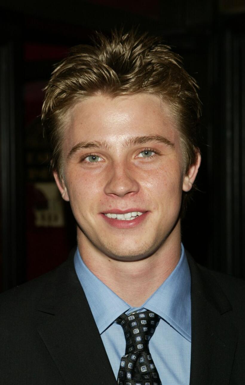 Garrett Hedlund at the premiere of "Troy."