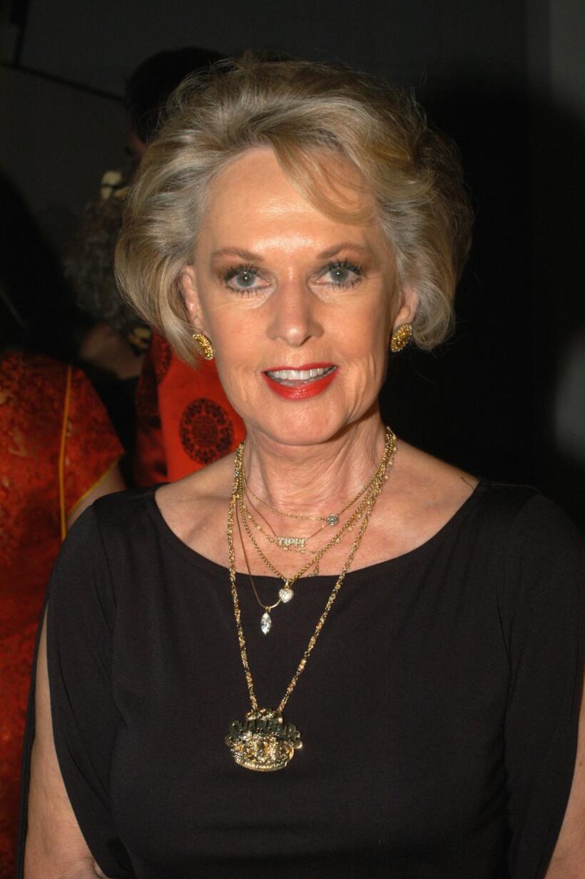Tippi Hedren at the pre-Halloween costume benefit for Shambala Wildlife Preserve.