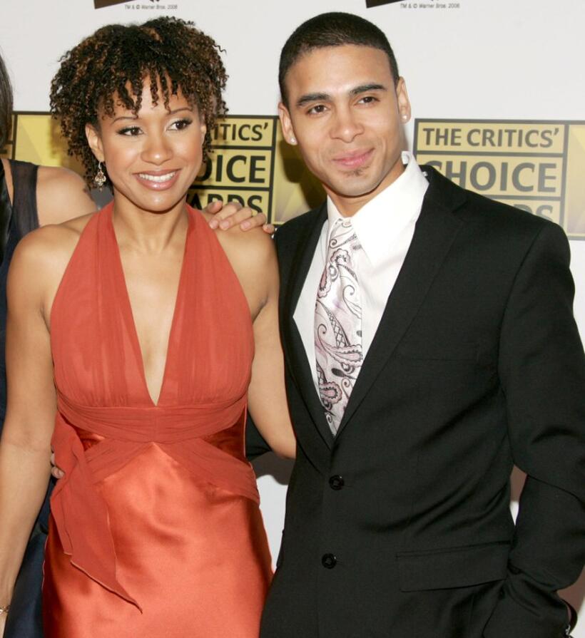 Tracie Thoms and Wilson Jermaine Heredia at the 11th Annual Critics Choice Awards.