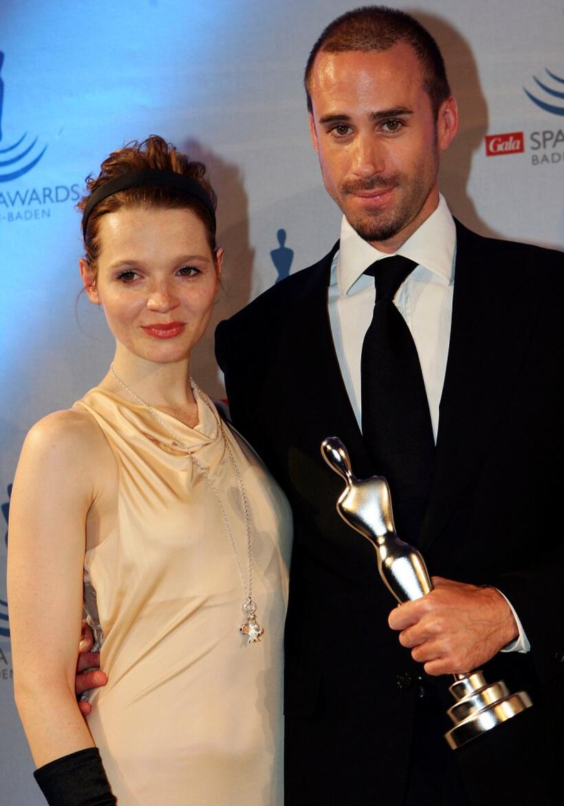 Karoline Herfurth and Joseph Fiennes at the Gala Spa Awards 2007.