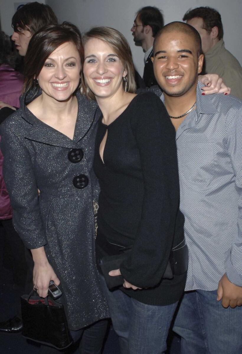 Jo Hartley, Vicky McClure and Andrew Shim at the premiere of "This Is England" during the Times BFI 50th London Film Festival.