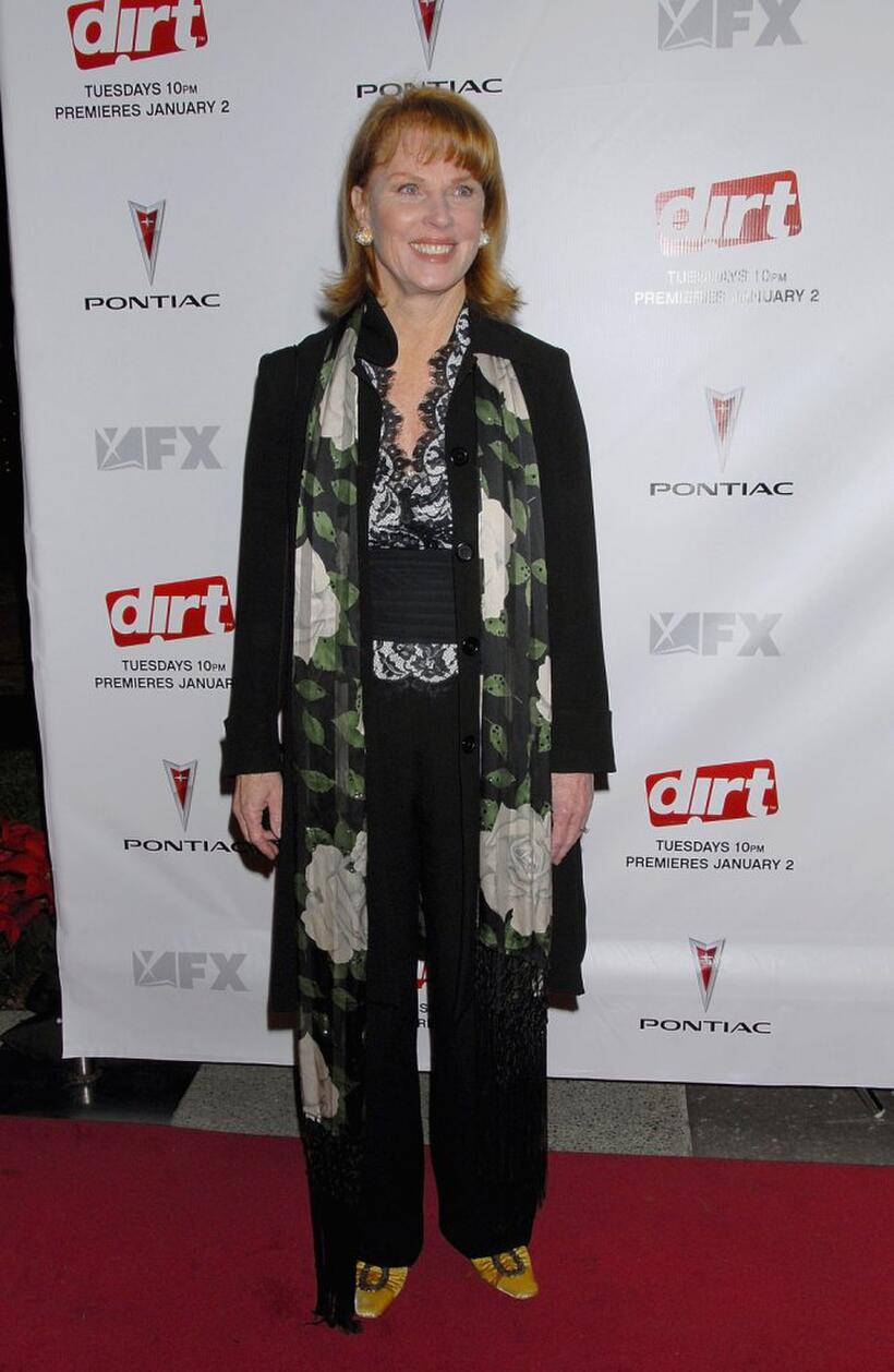 Mariette Hartley at the premiere screening of the "Dirt".
