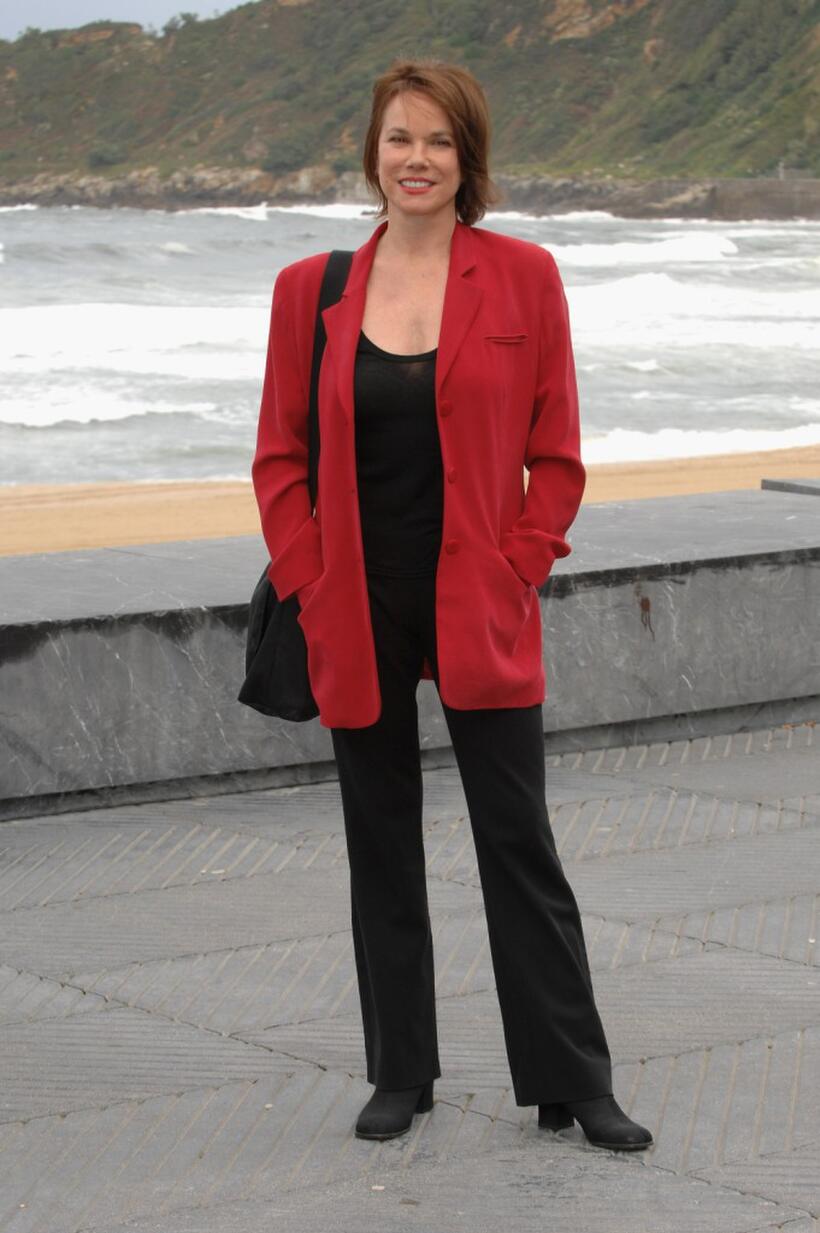 Barbara Hershey at the photocall for the movie "The Bird Can't Fly" during the 55th San Sebastian International Film Festival.