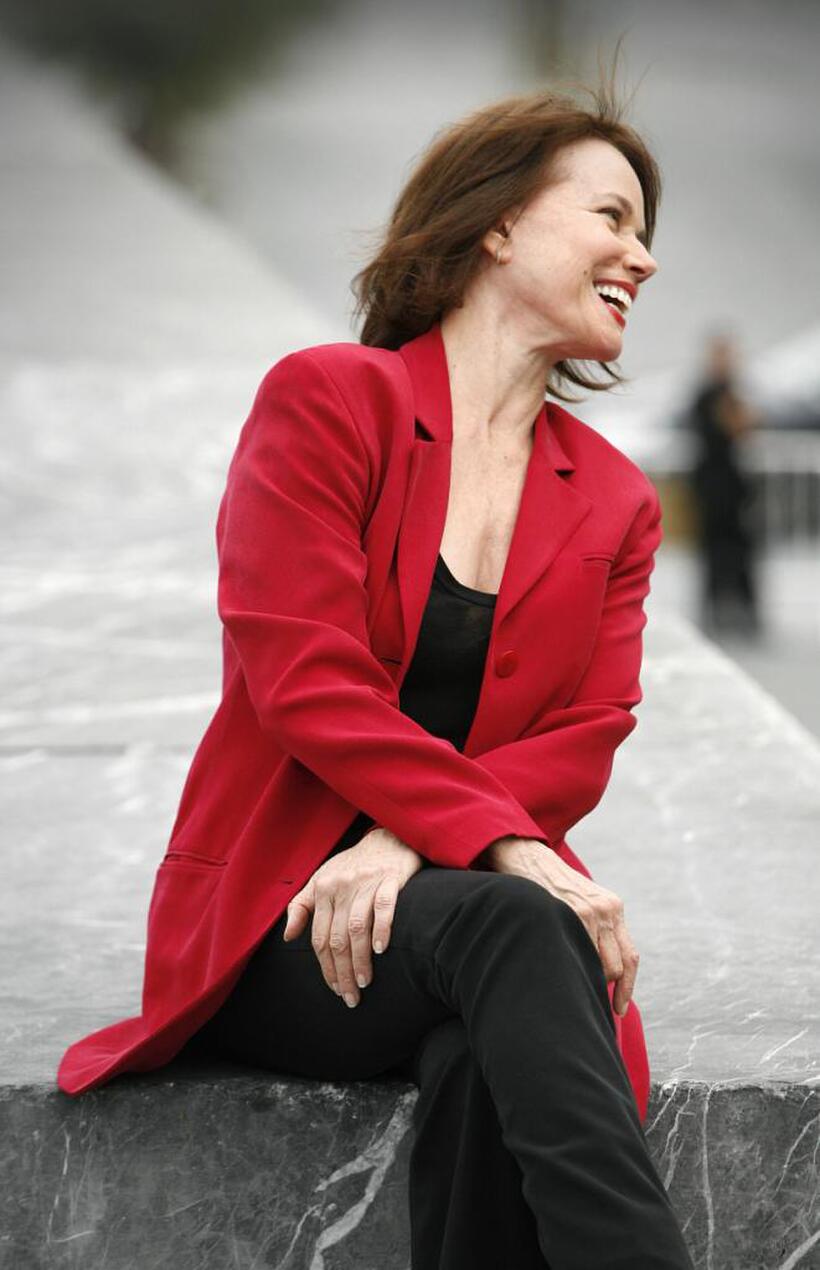 Barbara Hershey at the photocall for the movie "The Bird Can't Fly" during the 55th San Sebastian International Film Festival.