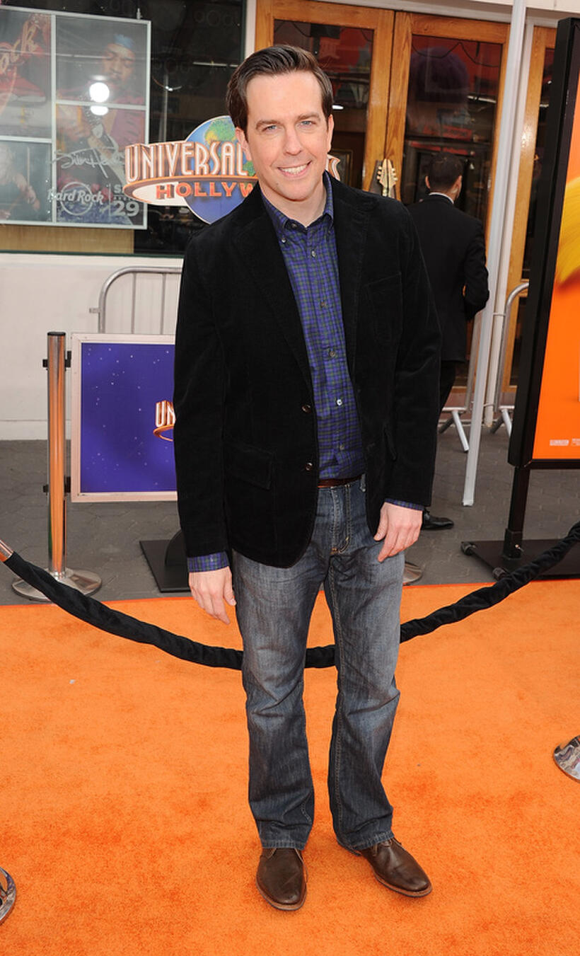 Ed Helms at California premiere of "Dr. Seuss' The Lorax."