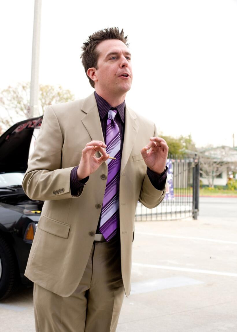 Ed Helms as Paxton Harding in "The Goods: Live Hard. Sell Hard."