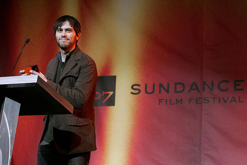 Don Hertzfeldt at the 2007 Sundance Film Festival Award Ceremony in Utah.