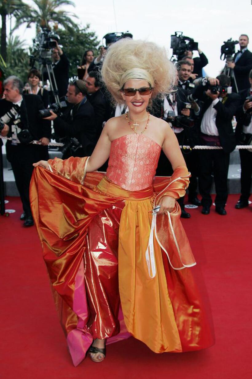 Rona Hartner at the official projection of "Zivot Je Cudo (Life is a Miracle)" during the 57th Cannes Film Festival.