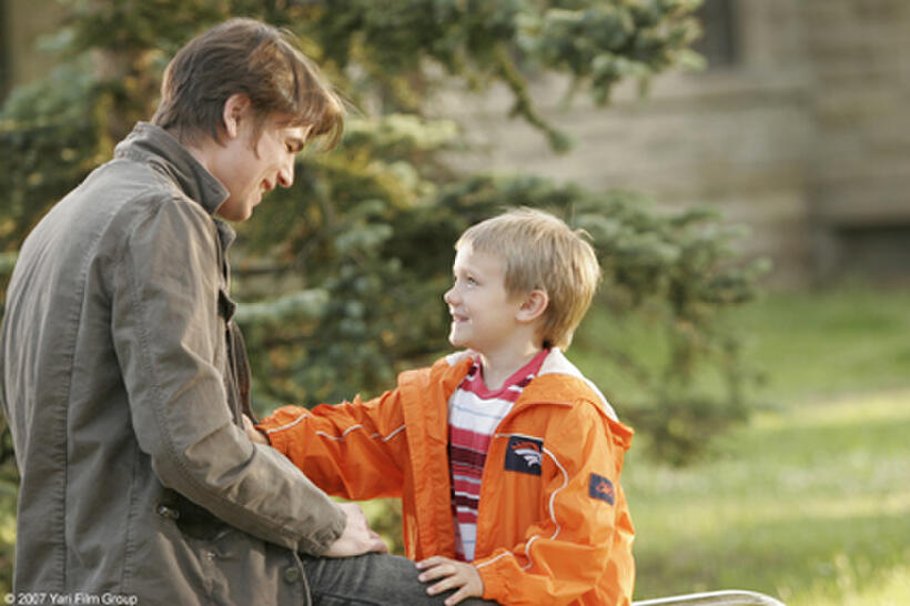 Josh Hartnett and Dakota Goyo in "Resurrecting the Champ."