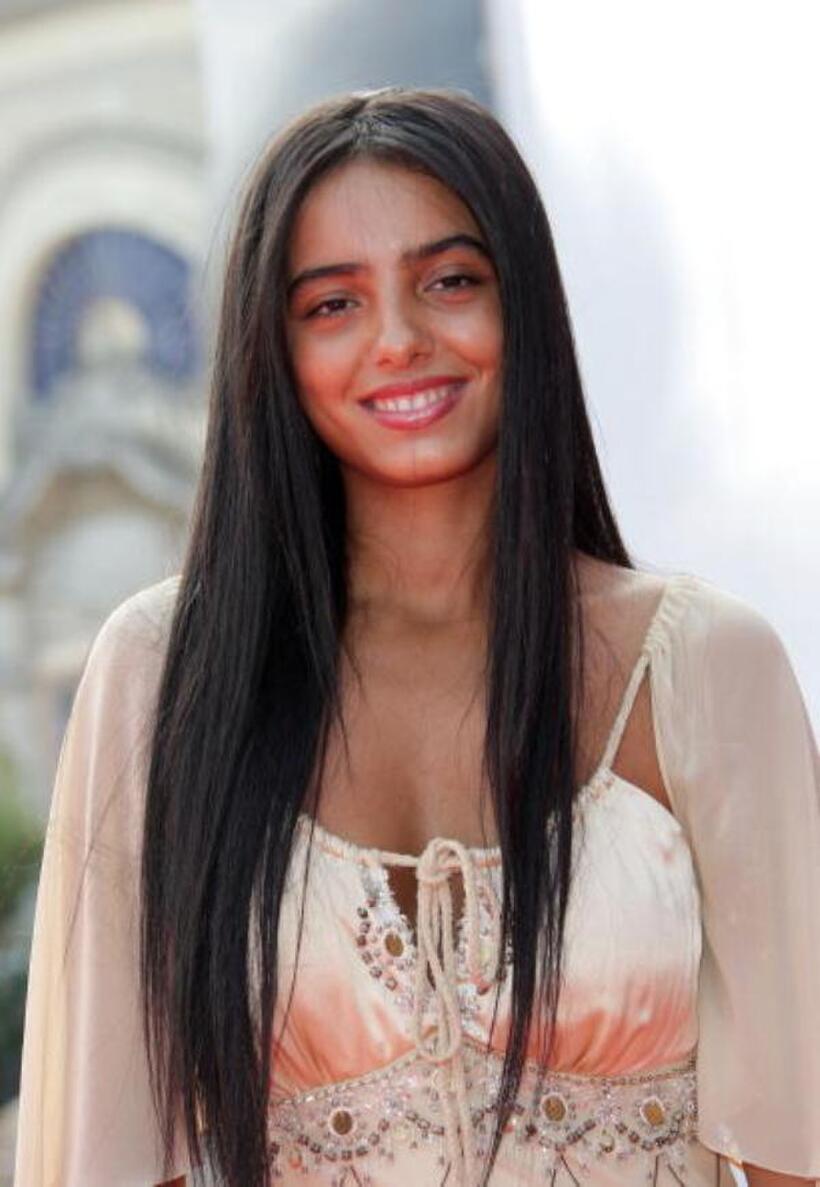 Hafsia Herzi at the premiere of "La Graine Et Le Mulet" during the 64th Venice Film Festival.