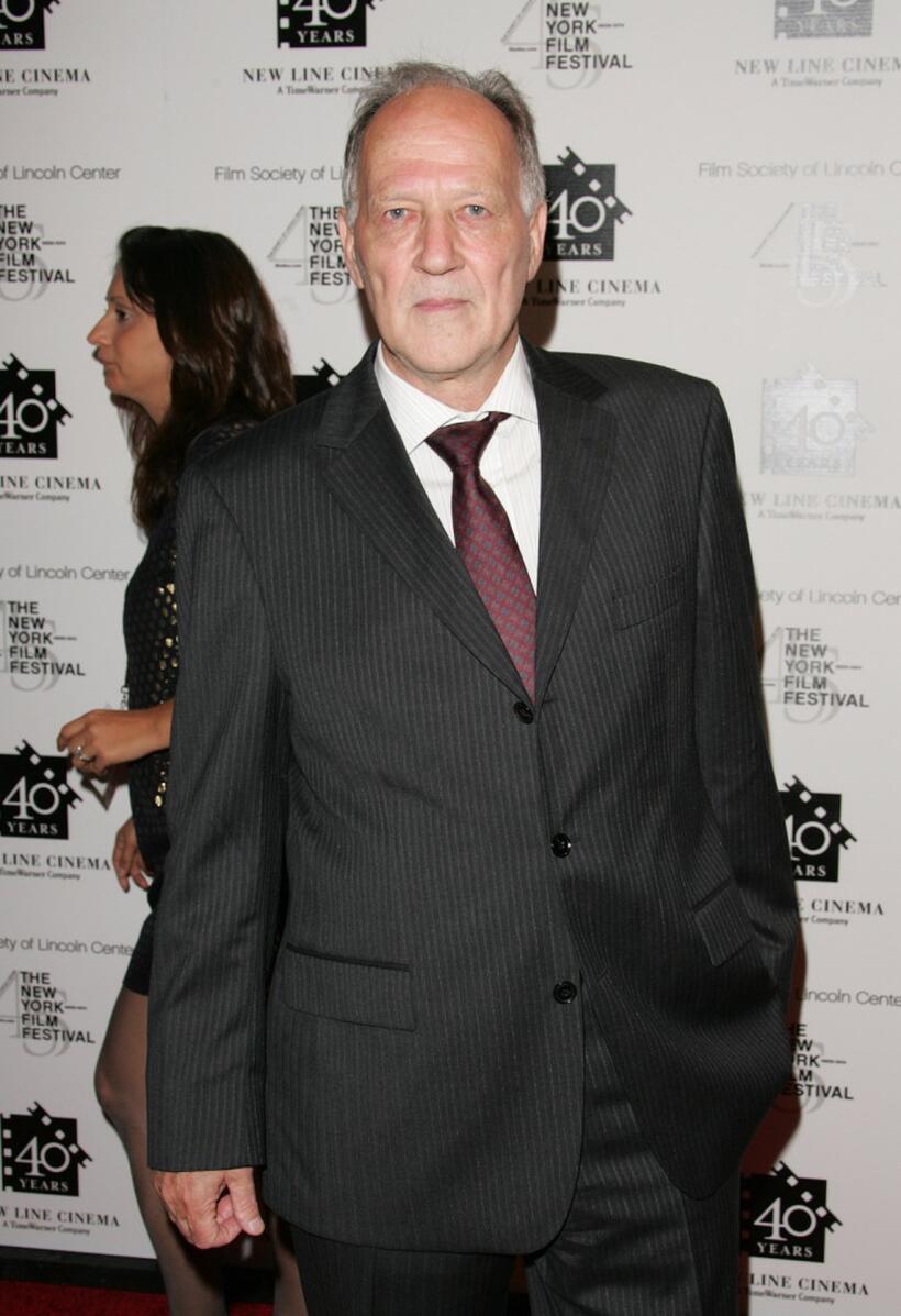 Werner Herzog at the New Line Cinemas 40th Anniversary celebration at Lincoln Centers Fredrick P. Rose Hall.
