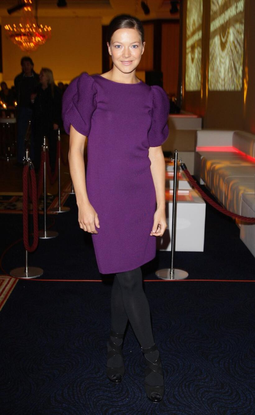 Hannah Herzsprung at the Medienboard Reception during the 59th Berlin Film Festival.