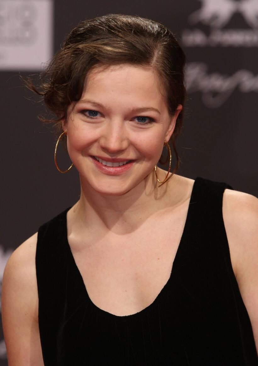 Hannah Herzsprung at the New Faces Awards.