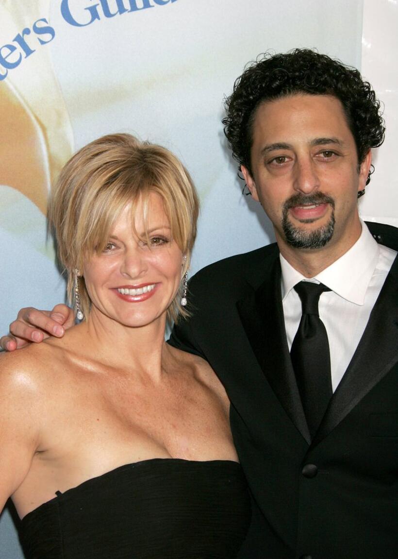 Grant Heslov and guest at the 2006 Writers Guild Awards.
