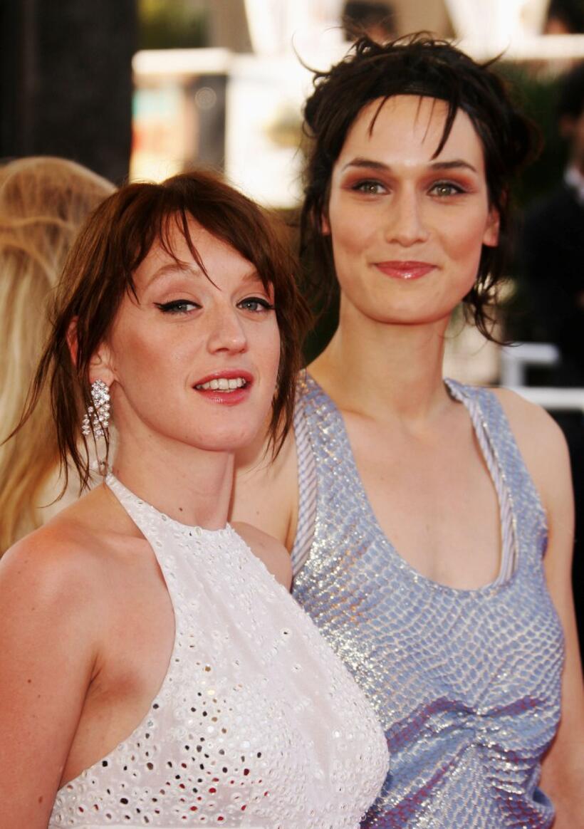 Ludivine Sagnier and Clotilde Hesme at the premiere of "Chacun Son Cinema."