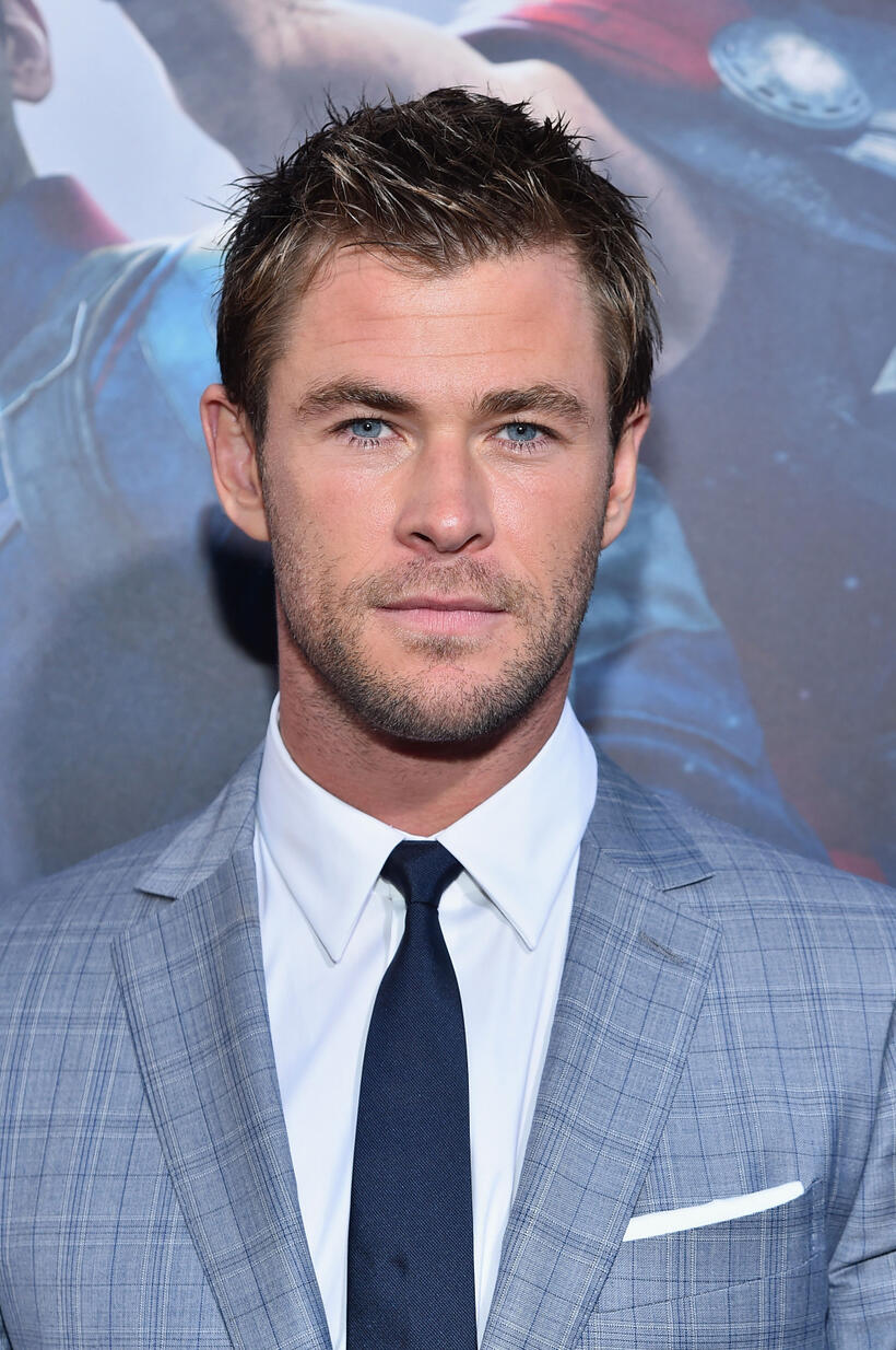 Chris Hemsworth at the California world premiere of "Avengers: Age of Ultron."