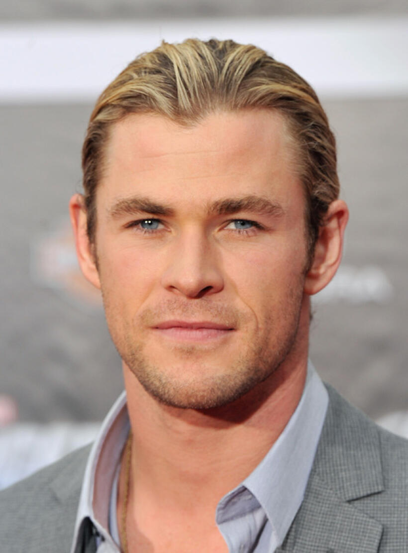 Chris Hemsworth at the California premiere of "Marvel's The Avengers."