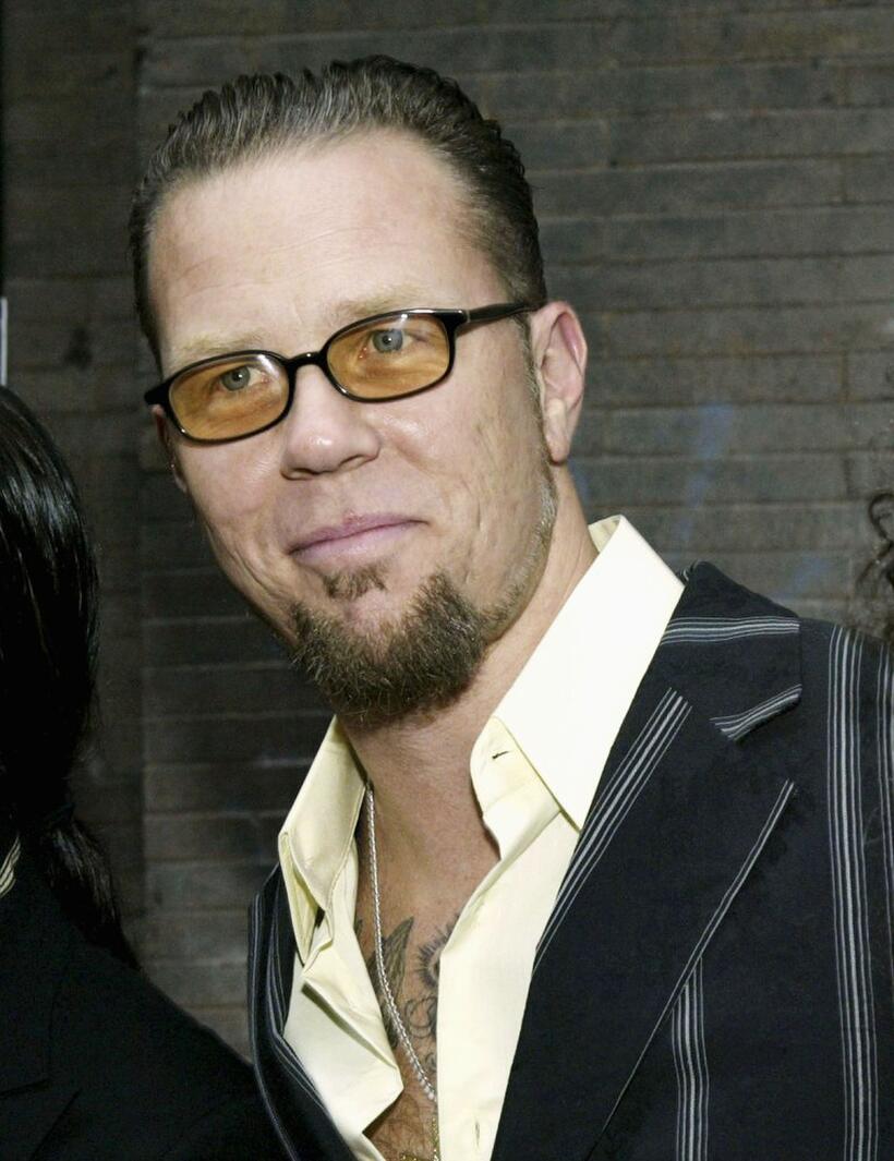 James Hetfield at the premiere of "Metallica: Some Kind of Monster."