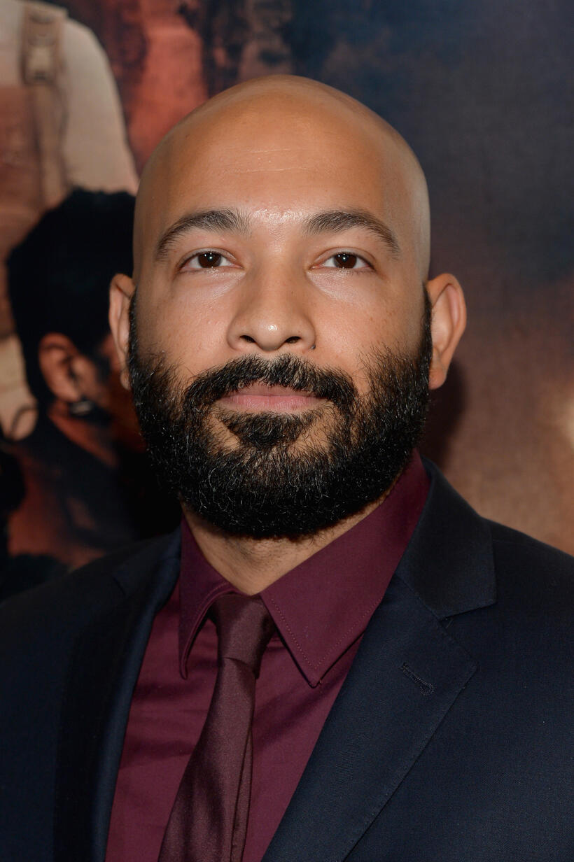 Max Hernandez at the New York premiere of "Sicario."