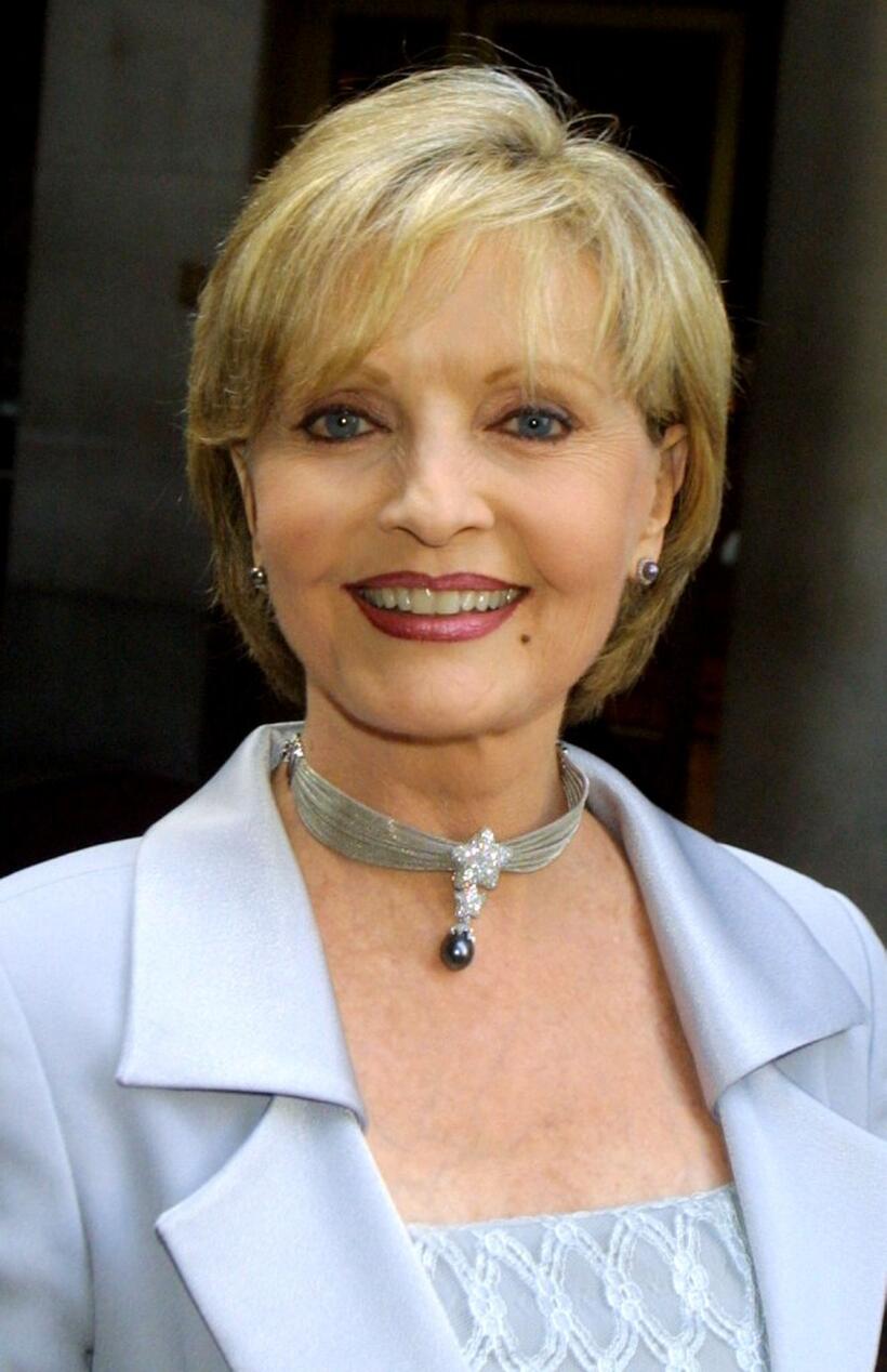 Florence Henderson at the California Design College for the 11th Annual Graduation Fashion Show.