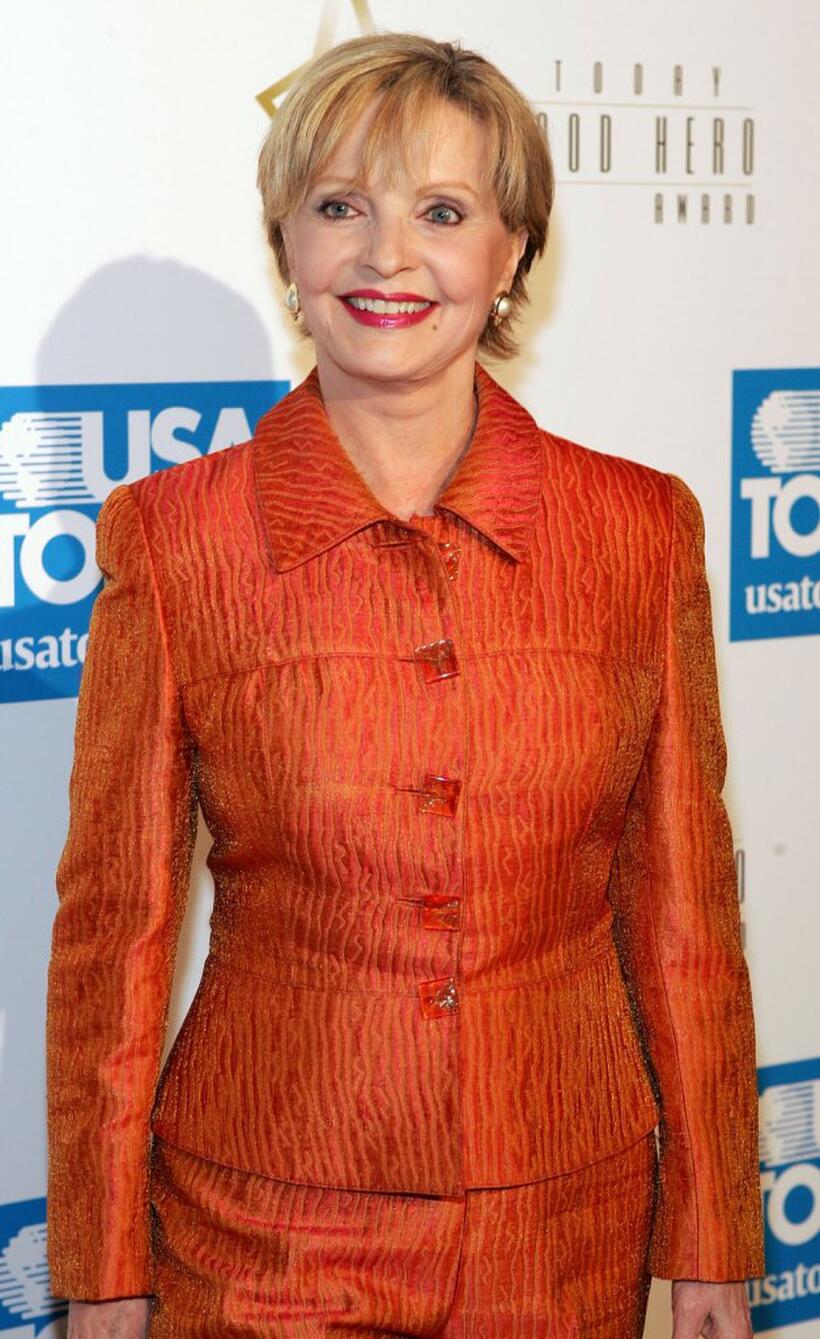 Florence Henderson at USA Today's First Hollywood Hero Award Gala.