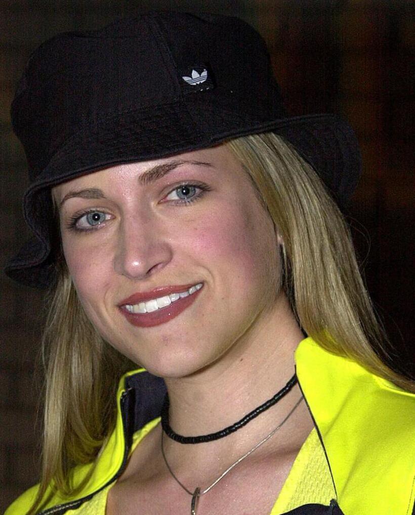 Lori Heuring at the Kobe Bryant/Adidas launch party.