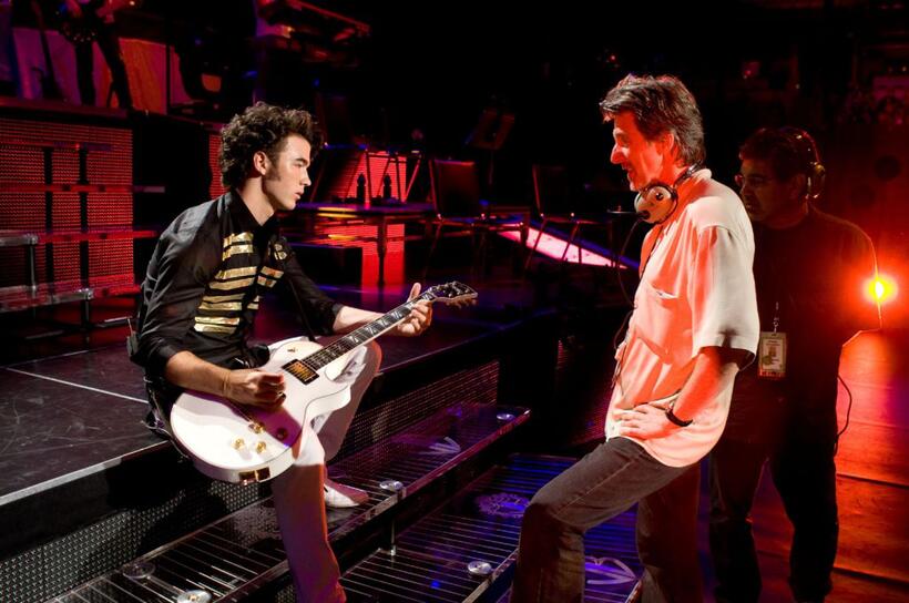 Kevin Jonas and Bruce Hendricks in "Jonas Brothers: The 3D Concert Experience."
