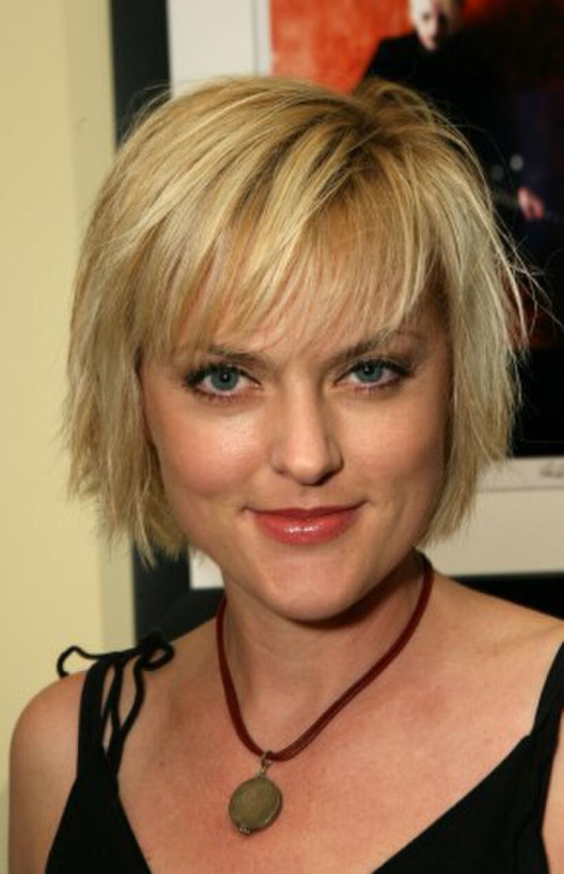 Elaine Hendrix at the VH1 Art Exhibition Opening.