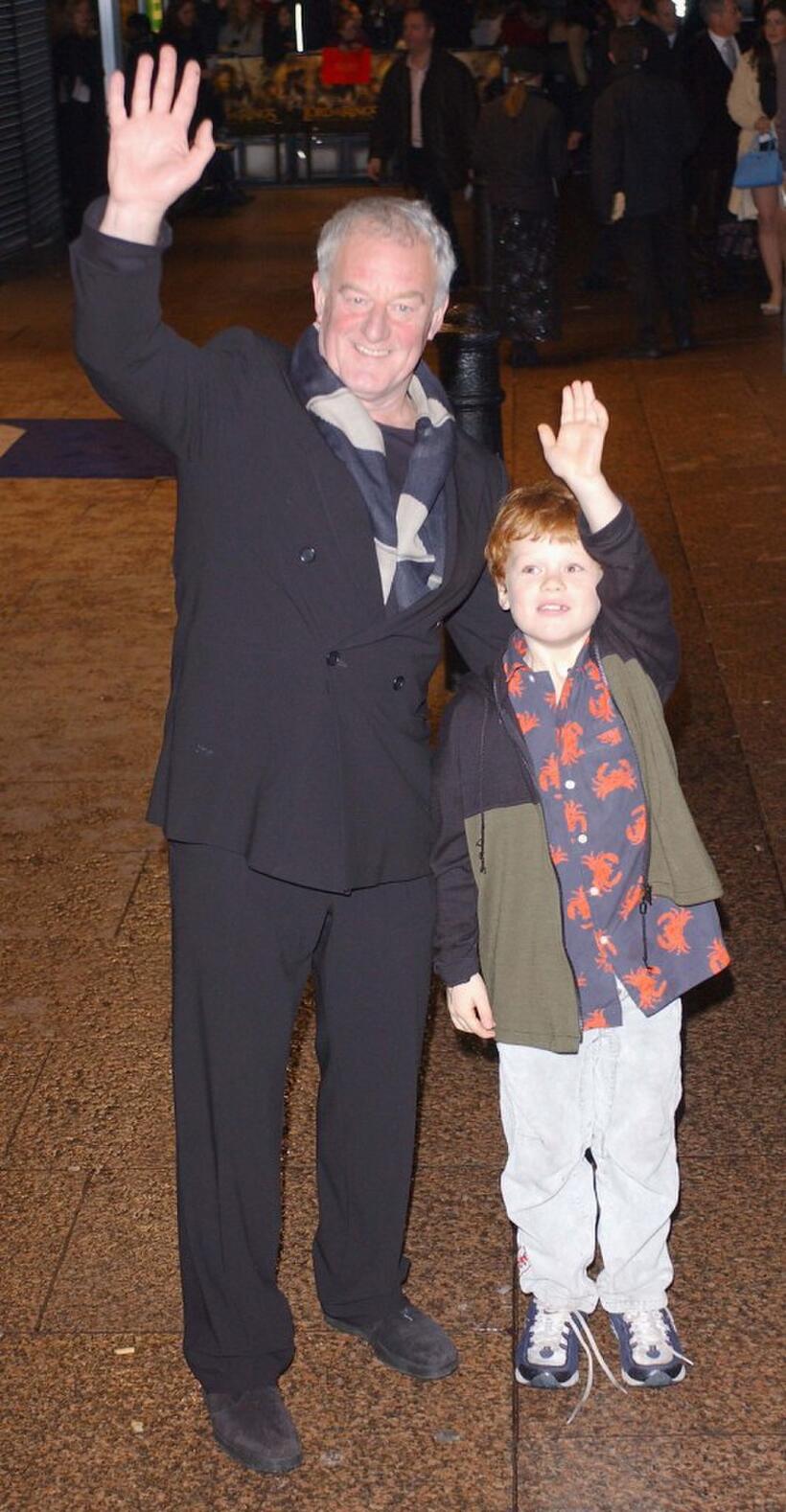 Bernard Hill at the UK premiere of "Lord of the Rings: The Return of the King."