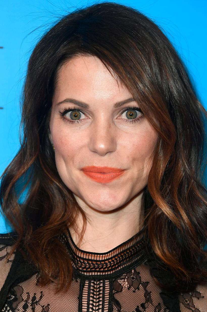 Courtney Henggeler at CBS and Warner Bros. Television's "Mom" Celebrates 100 Episodes in Los Angeles.