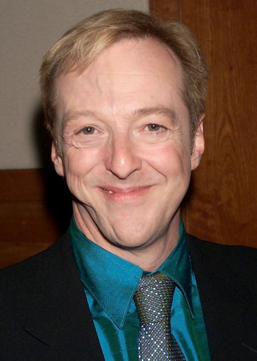 Edward Hibbert at the opening night party of "Noises Off."