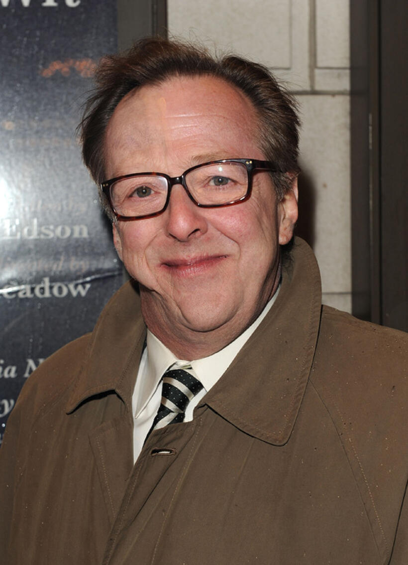 Edward Hibbert at the Broadway opening night of "Wit" in New York.
