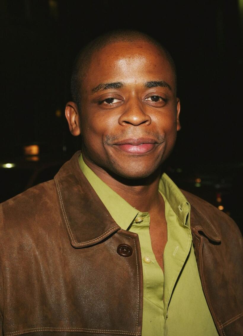 Dule Hill at the Calvin Klein Underwear party.