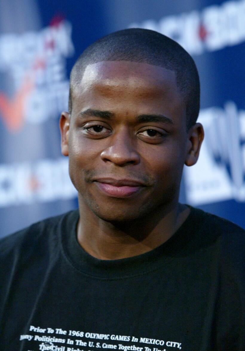 Dule Hill at the WB Rock The Vote event.