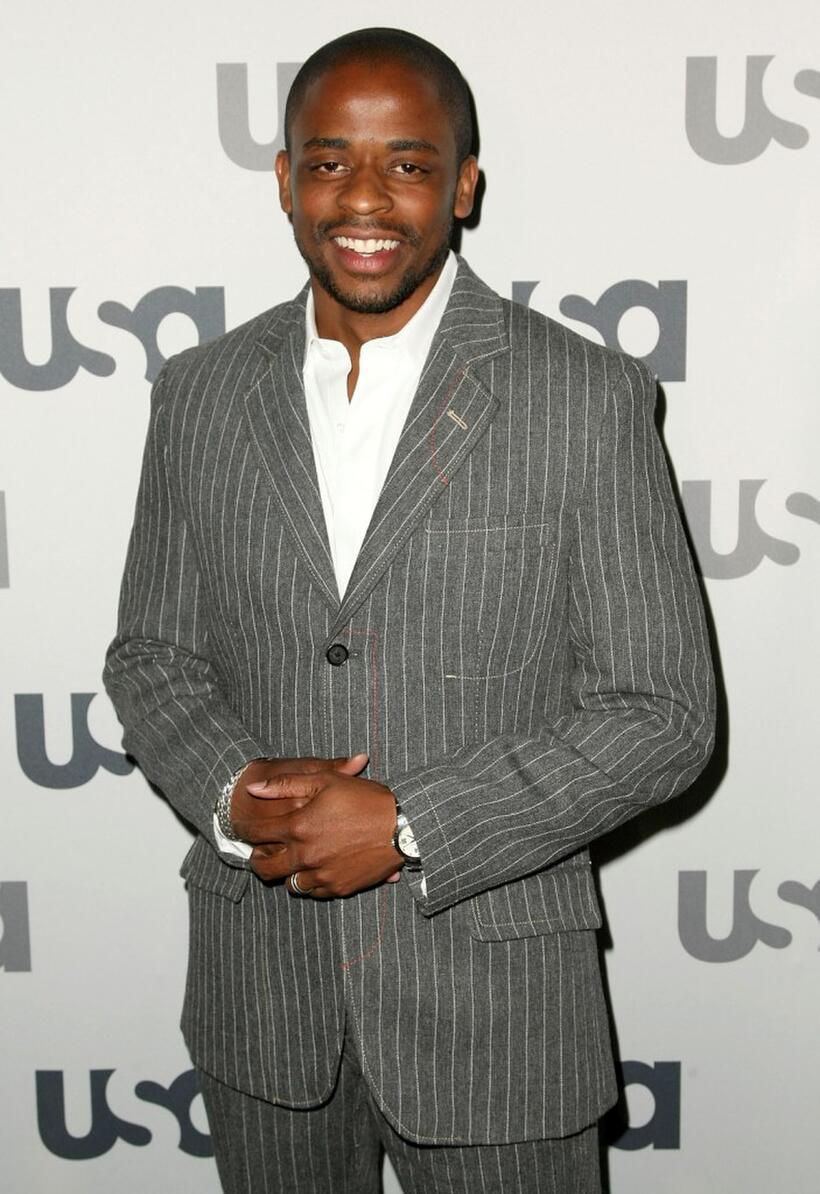 Dule Hill at the USA Network Upfront.