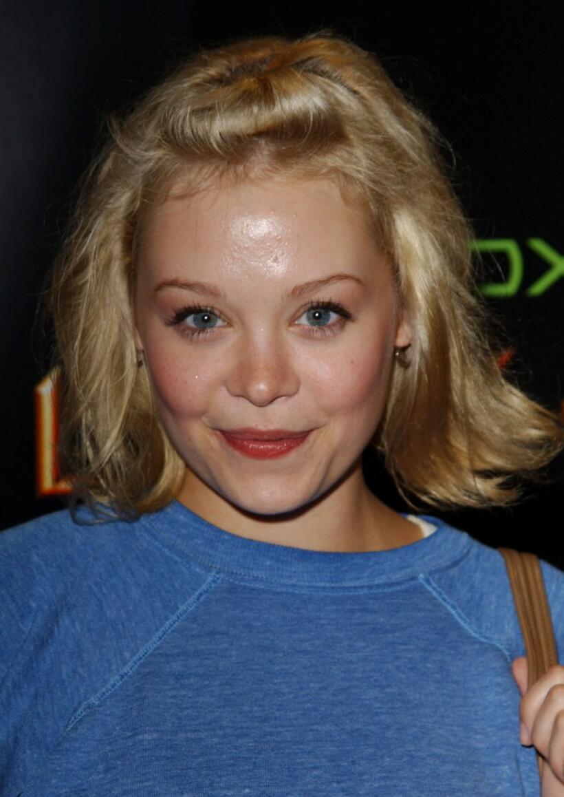 Alexandra Holden at the "XBox Launches XBox Live" an online gaming service.