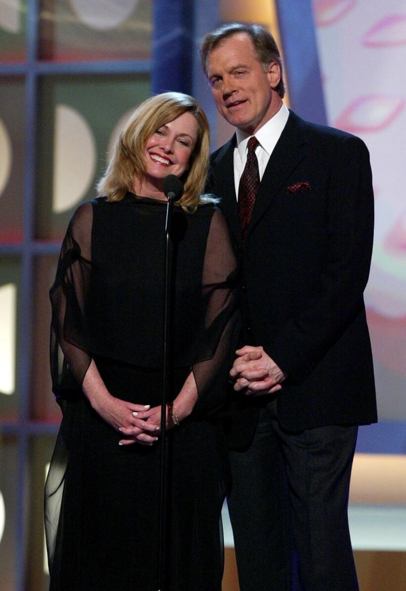 Catherine Hicks and Stephen Collins at the 2005 TV Land Awards.