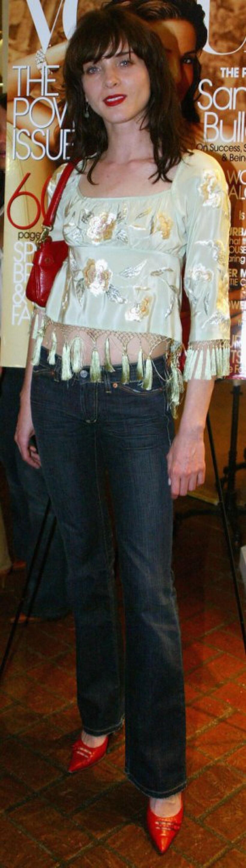 Michele Hicks at the premiere of "Anna Sui Mobile Phone."